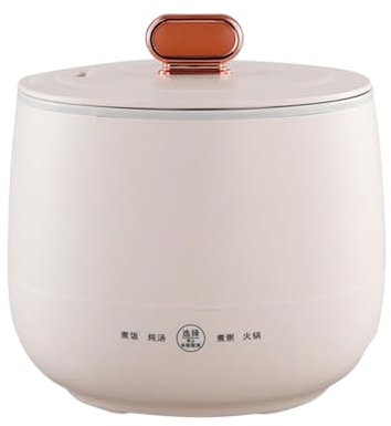 Olla eléctrica para cocinar - Olla arrocera al vapor de 110v/220v con olla interior, pequeños electrodomésticos de cocina | Ollas para cocinar arroz, olla arrocera rápida multifuncional para cereales