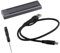JNJOOD Para HDD SSD M.2 NGFF RGB luz fría multifunción cómoda para HDD