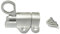 Verrouillage automatique de porte - Serrure de porte latérale - Verrou de porte à ressort - Anneau de traction de sécurité - Vis de porte à ressort - Verrouillage automatique avec tournevis et 4 vis