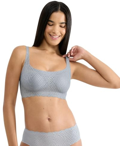 Sloggi Damen BH Zero Feel Bliss Top/ohne Bügel/Gepolstert/Pull-On