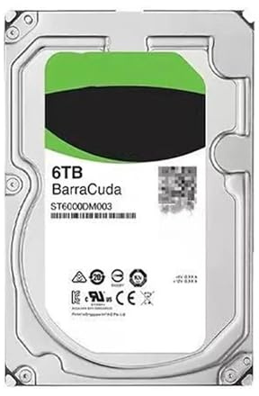 Disco Duro de 6 TB con Interfaz SATA 3, 1 TB, 2 TB, 3 TB, 4 TB for PC de Escritorio, Disco Duro mecánico Interno de 3,5 Pulgadas, HDD SATA 6 GB/s (2 TB)