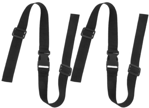 GARVALON 2 Stück Anti rutsch Kunststoff Rucksack Gurt Ersatz Verstellbarer Brustgurt mit Schnellverschluss für Outdoor Wandern Camping Passend für Jugendliche und Erwachsene