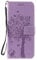 Reevermap iPhone SE 2022 Case, iPhone SE 2020 Case iPhone 8/7 Case Wallet PU Leather Phone Cover for iPhone SE 3rd/SE 2020/8/7 Flip Bumper with Tree Magnetic Clasp Card Holder, Light Purple