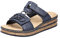 Rieker Femme 62936 Sandale, Bleu, 36 EU