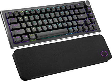 Cooler Master CK-721-GKTM1-US, BT/2,4 GHz/USB-C, TTC Brown Switch, RGB LED, layout USA, tastiera da gioco, nero,