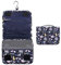 Lychii Trousse de Toilette, Trousse a Maquillage avec Crochet, Imperméable Pliable Vanity Maquillage de Voyage pour Les Femmes, Filles & Enfants-Cat