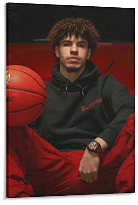 Lamelo Ball-Poster, Papier-Dunk-Poster, Wandkunst, Gemälde, Leinwanddrucke, Dekoration, Poster, Kunstwerke, 60 x 90 cm