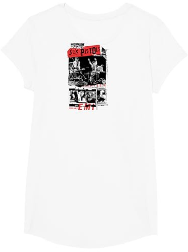 Sex Pistols Offizielle Klassische Fotocollage T-Shirt