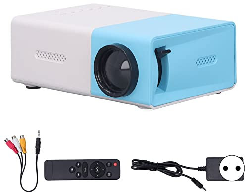 Mini Proyector, Proyector de Películas para Exteriores 1080P HD Altavoz Incorporado, Proyector Portátil de Imágenes de Reflexión Difusa de Tamaño Mini para Películas de Juegos