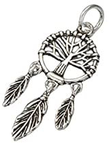 collana Ciondoli in argento sterling Ciondoli dell'albero della vita Ciondoli con nappe a foglia Ciondoli for bracciali da collo Ciondoli for gioielli Forniture for risultati di creazione di gioielli,
