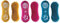 NETPROSHOP Pferde Bürsten Magic Brush Gegen Hartnäckigen Schmutz, Farbe:Magenta