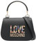 Love Moschino Damen Handtasche, Schwarz Handtasche, Schwarz