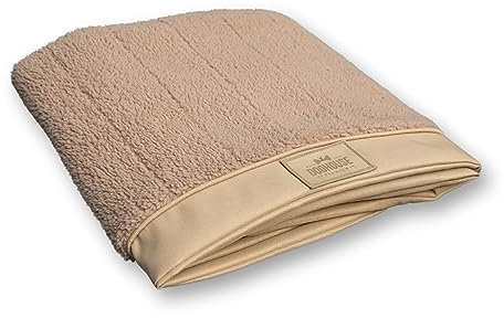 DOGHOUSE PREMIUM - Hundebett Bezug (XL, Beige) | Wechselbezug, Ersatzbezug | wasserabweisend, waschbar, flauschig, hygienisch, atmungsaktiver Memory-Schaum