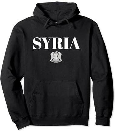 SYRIEN Adler Emblem | Herren Damen Kinder SYRIA Pullover Hoodie