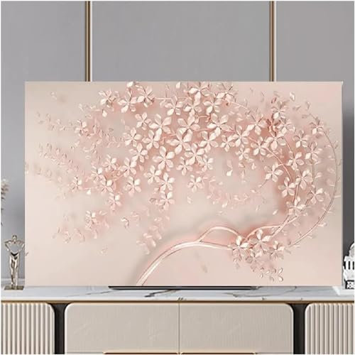 ZYREHAW Funda Antipolvo Universal TV/PC Funda para Monitor 19-80 TV Televisor de Cubiertas de TV Protector de Pantalla Protector de Pantalla LED/LCD Lavable para Interiores Decoración I,32in