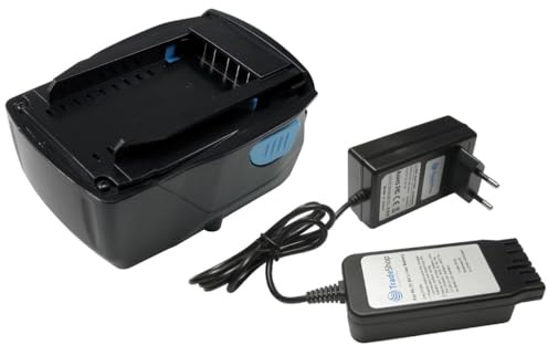 Trade-Shop 2in1 Set: Li-Ion Akku 21,6V / 4000mAh + Ladegerät kompatibel mit Hilti AG 4S-A22 (125), GTB 6X-A22, GFB 6X-A22, GPB 6X-A22, BX 3-L 02