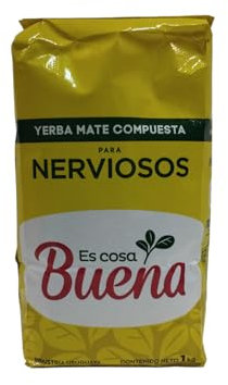 YERBA MATE - NERVIOSOS - YERBA MATE COMPUESTA PARA NERVIOSOS - 1 KG