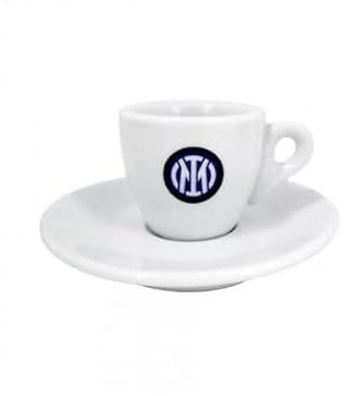 Zeus Party Tazzina da caffè con Piattino Inter Calcio FC Internazionale