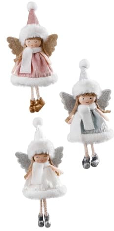 Anneome Engel Fee Weihnachtsbaum Hängende Dekorationen 3 Pack Weihnachtsschmuck