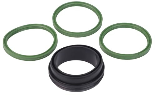 JoyousMall 4 Pz O ring di tenuta, tubo Turbo collettore Intercooler Kit di guarnizioni in gomma 11617801222 Per BMW 3 5 7