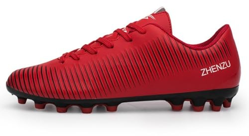 Agnueuty Football Boots Men Women,Light-Weight Football Shoes Kids,Boys Girls Football Trainers