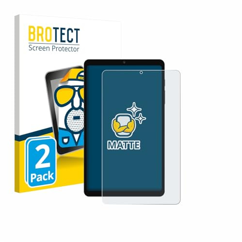BROTECT Schutzfolie für Blackview Link 2 8.68 | 2 Stück Entspiegelnder Displayschutz Made in Germany Matte Displayschutz-Folie Anti-Reflex Anti-Fingerprint Einfache Montage