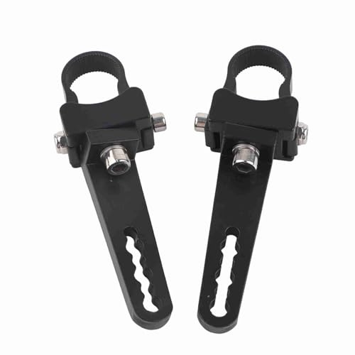 Tissting Support de fixation pour barre lumineuse LED, support réglable 360 degrés pour tube 1 (1 pouce)