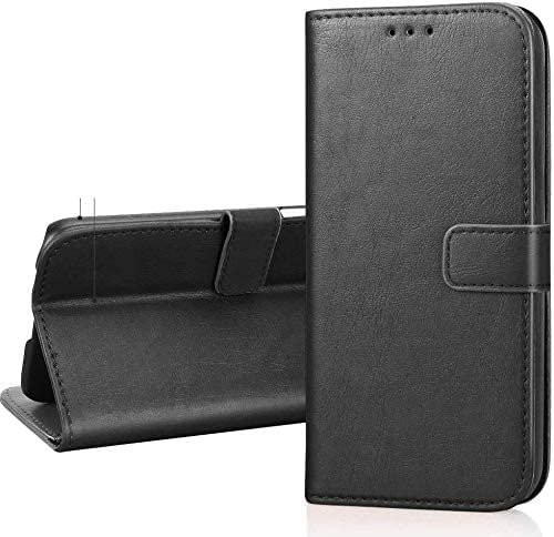 COMPATIBILE Compatible para Huawei Mate 10 Lite RNE-L01 RNE-L21 Pantalla 5.9 Funda Cover Stand Flip Libro Gel TPU Portafolio Imán Piel Imitación Porta Tarjetas Negro