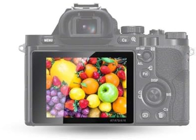 Topiky Optische Glasfolie für A7, DSLR-Glasfolie für A7 DSLR-Kamera(für A7)