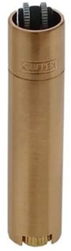 Clipper Metall Large Feuerzeug Gas - 1x Feuerzeug Edles Design inkl. Geschenk Box + DHB (Rose Gold - Matt)
