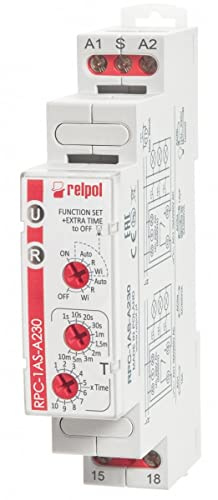 Zeitrelais 1P 230V AC RPC-1AS-A230 863220 Relpol 590005231384