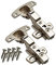 SOTECH 2 pièces Hettich Sensys 8645i TH52 110° Butée centrale Charnière standard 9071206 Hauteur (Distance) 1,5 mm Amortissement à fermeture automatique incl. Vis M4x16mm