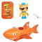 Octonauts 61106 Above & Beyond, véhicule Jouet de Luxe et Figurine, Kwazii & Gup B Adventure Pack, Recreate Missions, Ensemble de 4 pièces