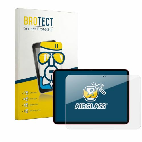 brotect Pellicola Protettiva Vetro per Apple iPad 10.9 WiFi 2022 (10a Gen.) Protezione Schermo [Durezza Estrema 9H, Chiaro]