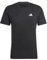 adidas Men's Train Essentials Feelready Training Tee, Black/White, XL