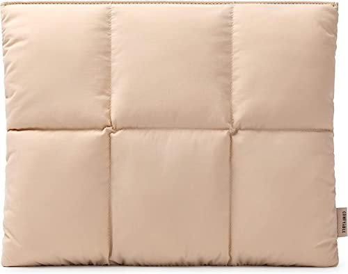 Comfyable Puffy Laptop Sleeve 15 Inch 16 Inch, Quilted Puffer Laptop Carrying Case, Pillow Case Compatible for MacBook Air 15 Inch M4 2025 A3241 M3 M2 & MacBook Pro 16 Inch M4 2024 M3 M2 M1