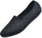 Puxowe Women's Ballet Flats Shoes Slip On Knit Dress Shoes Pumps Round Toe Ballerinas for Woman Comfort Soft 4.5 UK Black