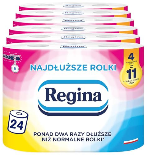Toilettenpapier Regina Längste Rollen 24 Rollen