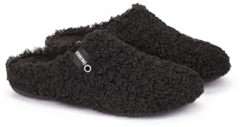 VERBENAS York Damenschuhe Hausschuhe Schwarz Freizeit