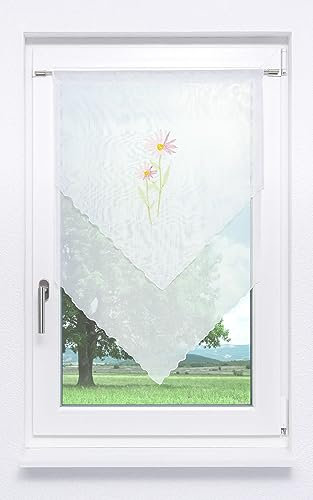 LYSEL Scheibenhänger Mancha (Bx H) 60cm * 90cm Rosa/Rosa