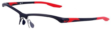 NIKE Brille Größe 56 mm Matte Obsidian, Eye SIZE: 56 BRIDGE: 16 Horizontal MEASUREMENT: 56 Vertical MEASUREMENT: 35 5