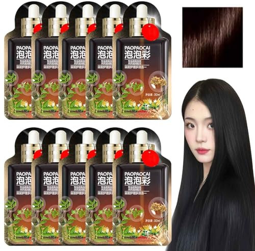 Satywig Hair Color,Plant Extract Non-damage Hair Dye Cream,Plant Hair Dye,Multi-Plant Hair Dye Cream,Fruit Plant Hair Dye Shampoo,Plant Hair Color Cream,Dye Hair Shampoo for All Hair (Black Teal)