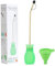 DustFlux Plumeau en poudre avec applicateur de poudre en terre de diatomée Vert
