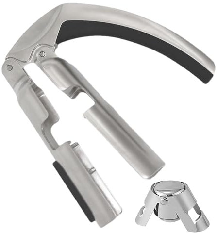Cavatappi per vino, apribottiglie per vino - Cavatappi per champagne,Apribottiglie per champagne con impugnatura ergonomica, apribottiglie professionale per bar da cucina