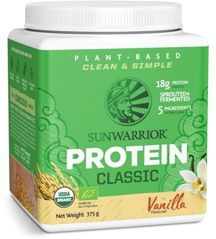 Plant-Based, Warrior Protein Warrior Classic Vanilla 375g