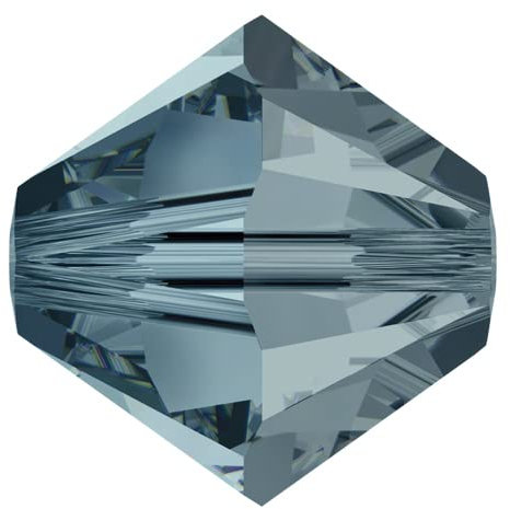 15 cristales originales Swarovski bicono 3 mm 5301-5328 217 Indian Sapphire perlas