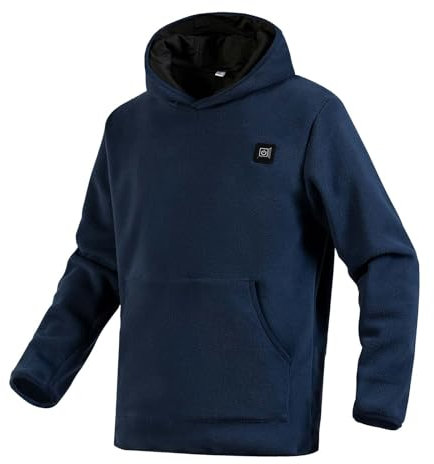 KHIRVWL Beheizbarer Hoodie Unisex Clearance, Hoodie Sweatshirt Herren Damen Beheizbare Pullover Mit Kapuzenjacke Winter Beheizbare Sweatshirt Jacke Beheizbare Hoodie Frauen Beheizbare Pullover Herren