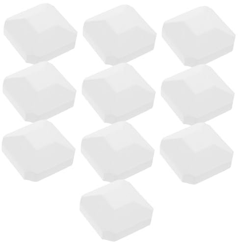 WATIIFUFU 10pcs Cordierite Briquettes Grill Replacement for Gas Grill Bbq Briquettes Replacement Fits Turbo