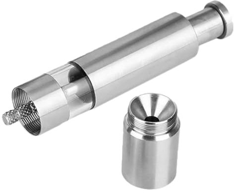 LIFKOME Manuelle Mahlflasche Kaffeemühle Pfeffermühle Manuelle Pfeffermühlen Pfeffermühle Salz Pfeffermühle Küchenfunde Pfeffermühlen Edelstahl Silber