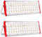 Focos LED Exterior 200W, 20.000 lúmenes Proyector LED Exterior IP66 Impermeable foco exterior de Floodlight 2 Piezas foco blanco frío de 6500K, luz de inundación para almacén garaje jardín patio